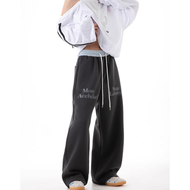 LETee ロゴプリント　スェットパンツ パンツ・ズボン shoplistselect-10283724 SHOPLIST サンプル画像2