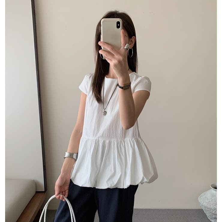 【10％OFFクーポン！5/7(木)9:59まで】Ulysses デザインクルーネック半袖トップス トップスUlysses デザインクルーネック半袖トップス トップス