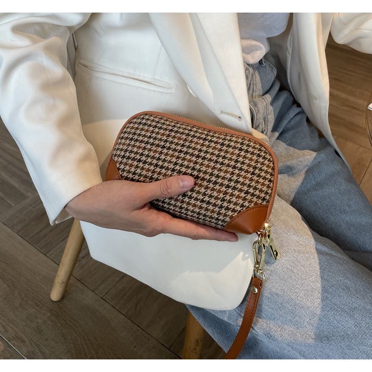 【10％OFFクーポン！3/26(木)1:59まで】Ulysses ファスナー付きストラップ付き鞄【韓国ファッション】 小物