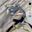 kirakiraShop リボンヘアクリップ 小物 雑貨 ヘアアクセサリー ヘアクリップ ヘアピン ヘアアレンジ リボン パステル 細リボン クラシカル フェミニン 華やか バレエコア 簡単 フレンチガーリッシュ Y2K 華奢見え 可愛い ヘアアクセサ