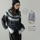 【マラソン期間中 5%OFFクーポン】La-gemme トップス ニット パーカー カーディガン ノルディック レトロ ユニセックス 男女兼用 メンズ レディース おすすめ おしゃれ 2025春夏新作 【lsotaw24-937】 トップス