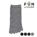 福助オンラインストア 福助 【fukuske FUN(フクスケファン)】 靴下 5本指 スニーカー丈 (3FF01W)紳士 男性 メンズ フクスケ fukusk...