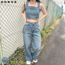GORGE デニムビスチェ+パンツ パンツ・ズボン