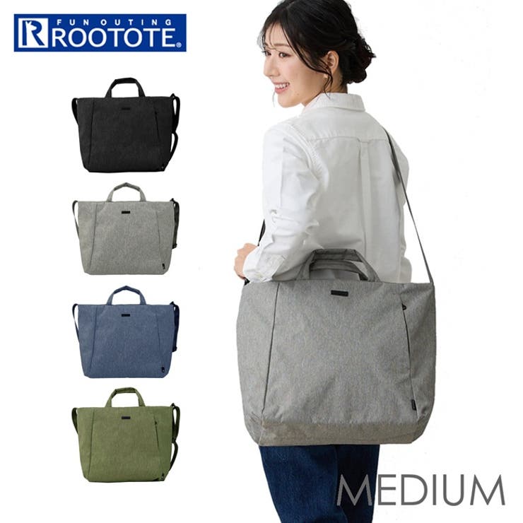 【10％OFFクーポン！11/27(木)1:59まで】BACKYARD FAMILY ルートート ROOTOTE 1039 SN.MED2way.ライトWリヘ゜レント-G バッグ・鞄