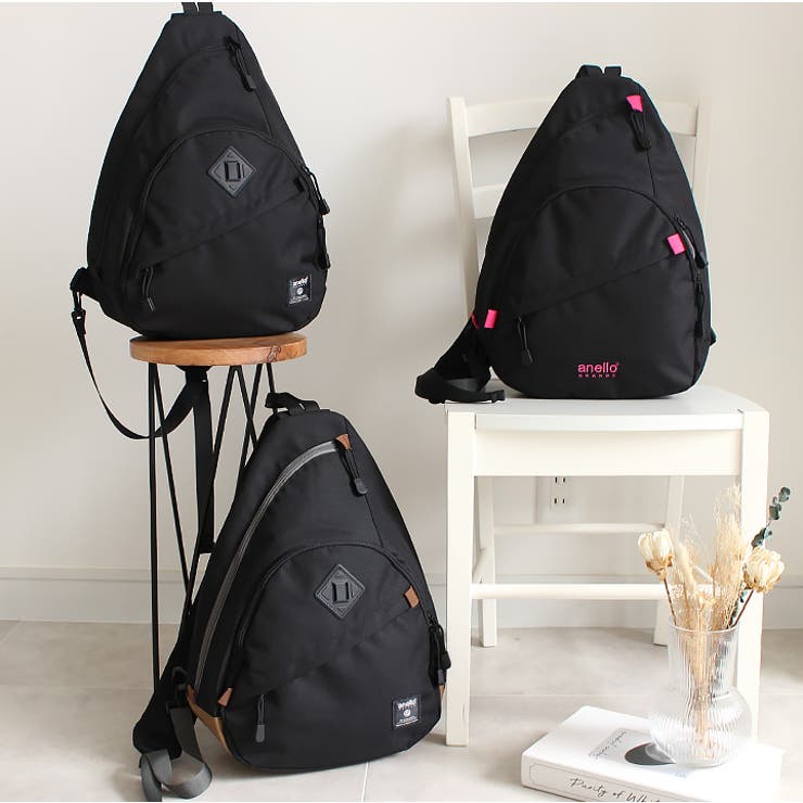 STYLE ON BAG anello ボディバッグ レディース 大容量 大きめ 斜めがけ 軽量 A4 ア...