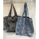 【5%OFFクーポン 9/11 1:59まで】aimoha デニムトートバッグ バッグ・鞄