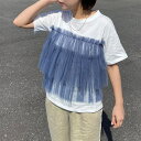 non-hedge チュール切替Tシャツ トップス