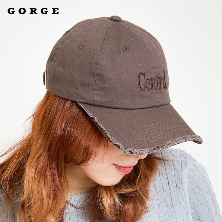 GORGE フリンジロゴキャップ ウィッグ