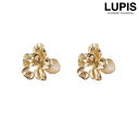 【8/11まで5%OFFクーポン】LUPIS 【S925ポスト】メタルフラワーピアス アクセサリー