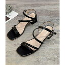【8/11まで5%OFFクーポン】SUNSHINE CLOSET ストラップサンダル レディース 夏 シューズ・靴