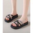 【5/16 1:59まで 5%OFFクーポン】ANGELCLOSET ストラップサンダル レディース 厚底 夏 水着