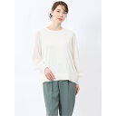 【5%OFFクーポン 9/11 1:59まで】TAKA-Q WOMEN シアーニット&タンクトップ アンサンブル トップス
