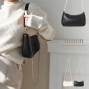 ninon ハンドバッグ 小さめ レディース 黒 入学式 ワンハンドル ショルダーバッグ 卒業式 横長 フォーマル 白 2way きれいめ ショルダー バッグ ...