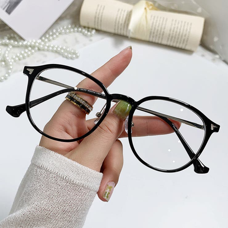 【10％OFFクーポン！11/27(木)1:59まで】インナーショップDiamondHearts メタルテンプルファッションメガネ メタルテンプル クリアフレーム メガネ ファッションメガネ 伊達メガネ 韓国 韓国ファッション 小物