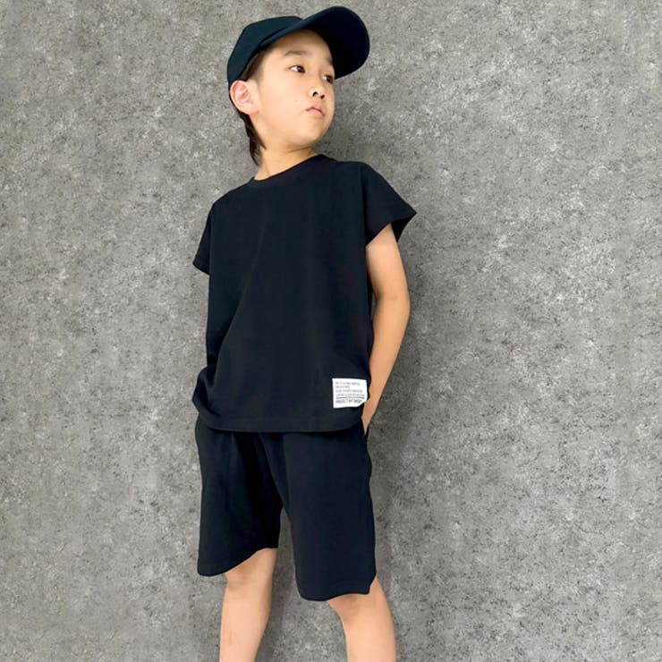 ZI-ON ノースリーブセットアップ 上下セット キッズ 男の子 女の子 子供服 ノース...