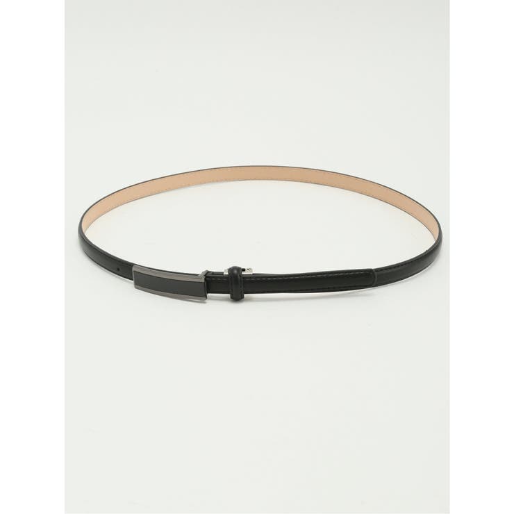 【10％OFFクーポン！2/10(火)1:59まで】TAKA-Q WOMEN トップ式バックル ナローベルト 小物