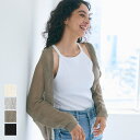 【4/27 9:59まで 10%OFFクーポン】coca 麻タッチメッシュカーディガン レディース トップス