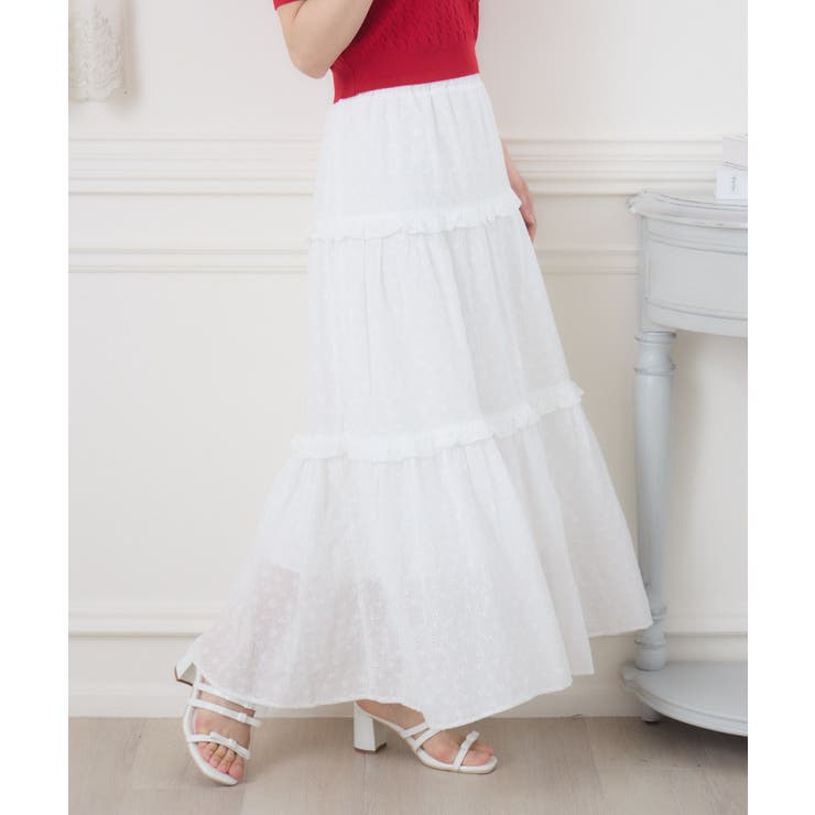 【10％OFFクーポン！11/27(木)1:59まで】RETRO GIRL 綿レースSK スカート