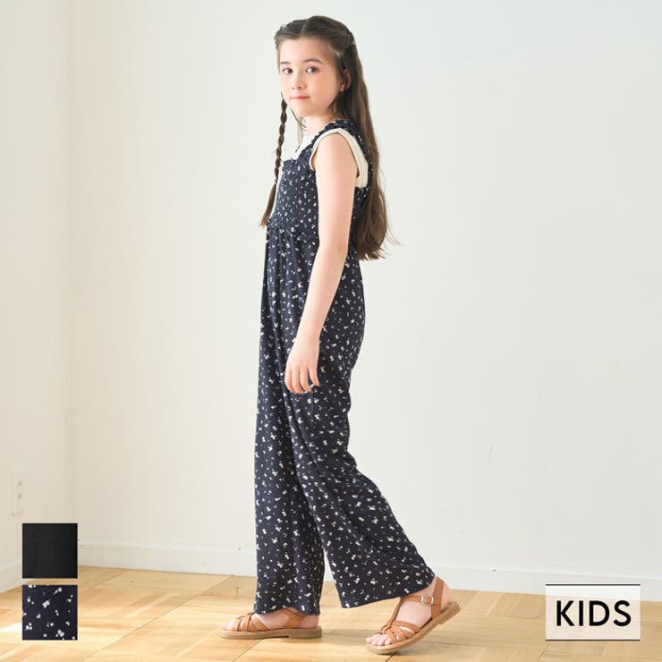 coca 親子お揃いシャーリングオールインワン キッズ パンツ・ズボンのサムネイル