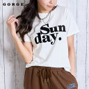 【マラソン期間中 5%OFFクーポン】GORGE フロッキーTシャツ トップス