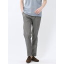 【6/11 1:59まで 10%OFFクーポン】TAKA-Q MEN リネン混ストレッチ スリムフィット ノータックスラックス スーツ