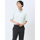 【マラソン期間中 5%OFFクーポン】TAKA-Q MEN Biz クールパス ボタンダウン半袖 ビズシャツ トップス