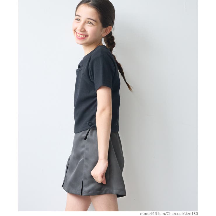 【10％OFFクーポン！7/2(木)9:59まで】coca ボックスプリーツスカパン キッズ スカ...