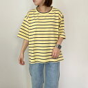 non-hedge マルチボーダーTシャツ トップス