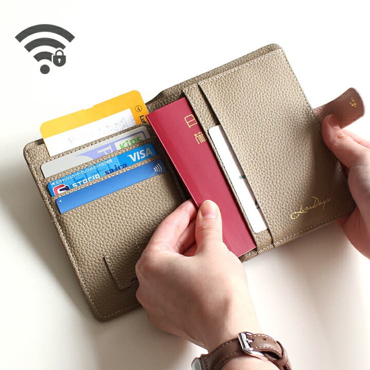 【10％OFFクーポン！7/26(日)1:59まで】STYLE ON BAG パスポートケース パスポートカバー スキミング防止 かわいい おしゃれ RFID 海外旅行 トラベルグッズ 便利グッズ 旅行グッズ セキュリティポーチ クレジットカード キャッ shoplistselect-10296055 SHOPLIST サンプル画像2