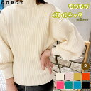 【5%OFFクーポン 9/11 1:59まで】GORGE モチモチボトルネックプルオーバー トップス
