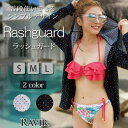 GRAXIA カラフルドット柄パーカーラッシュガード(水着・ラッシュガード) 水着