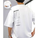 GROOVY STORE 【ワイド】肌触り◎ ストレッチ Tシャツ半袖 ストリート 接触冷感 冷感 # ロゴ T トップス