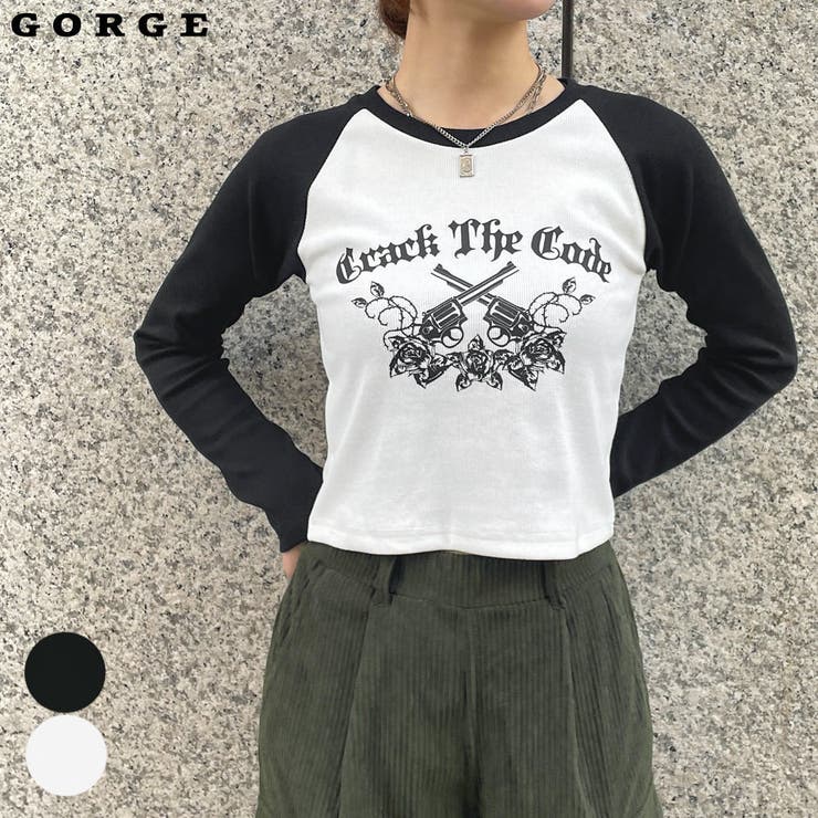 GORGE ピストルラグランロンT トップス