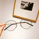 gulamu jewelry 伊達メガネ めがね 眼鏡 丸 円 大きめ ゴールド シルバー ブラック ユニセックス レディース メンズ カジュアル おしゃれ 小...