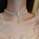 aimoha パールネックレス、シルバーネックレス Jasmine Grandiflorum アクセサリー