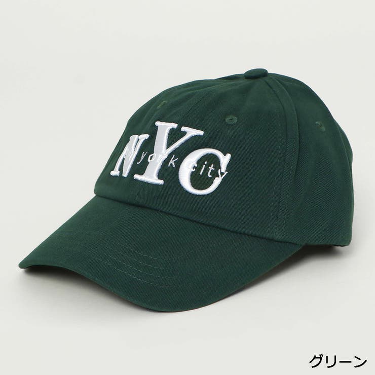 GORGE 《NYCロゴ刺繍×ベーシックカラー》ユニセックス キャップ 調節可能 アジャスター付き 春夏秋冬 帽子
