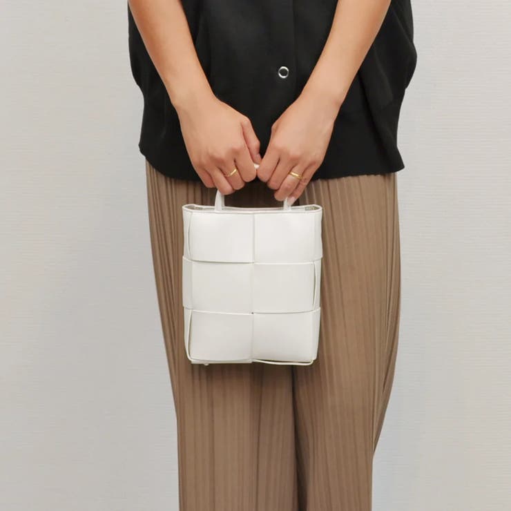 UNBILLION カシュカシュ cachecache / イントレチャートミニショルダーバッグ バッグ・鞄