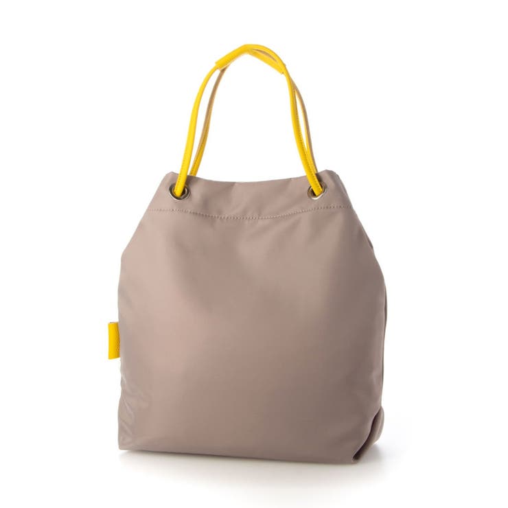 UNBILLION カシュカシュ cachecache / ナイロンツイル牛革付属ハトメショルダー バッグ・鞄