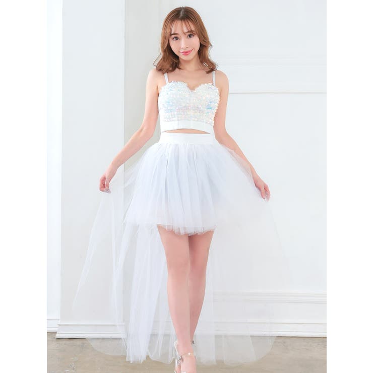 Tika フィッシュテールチュールパニエスカート ハロウィンコスプレ コスプレ小物 ...