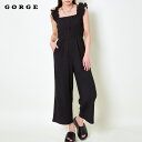 【5/15限定 15%OFFクーポン】GORGE シャーリングオールインワン パンツ・ズボン