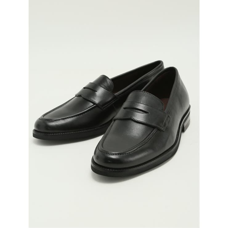 【10％OFFクーポン！1/16(金)1:59まで】TAKA-Q MEN コインローファー シューズ・靴