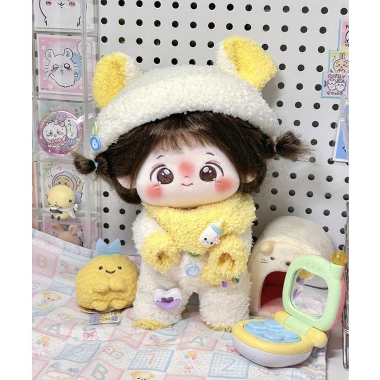 【20％OFFクーポン！2/20(金)限定】aimoha ぬいぐるみのお洋服セット ファッション雑貨