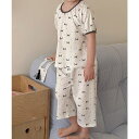 【5/16 1:59まで 5%OFFクーポン】aimoha kids 【aimoha-KIDS-】プリントルームウェアセット ルームウェア・パジャマ