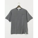 TAKA-Q MEN 【大きいサイズ】キャプテンスタッグ/CAPTAIN STAG ピグメント クルーネック半袖Tシャツ トップス