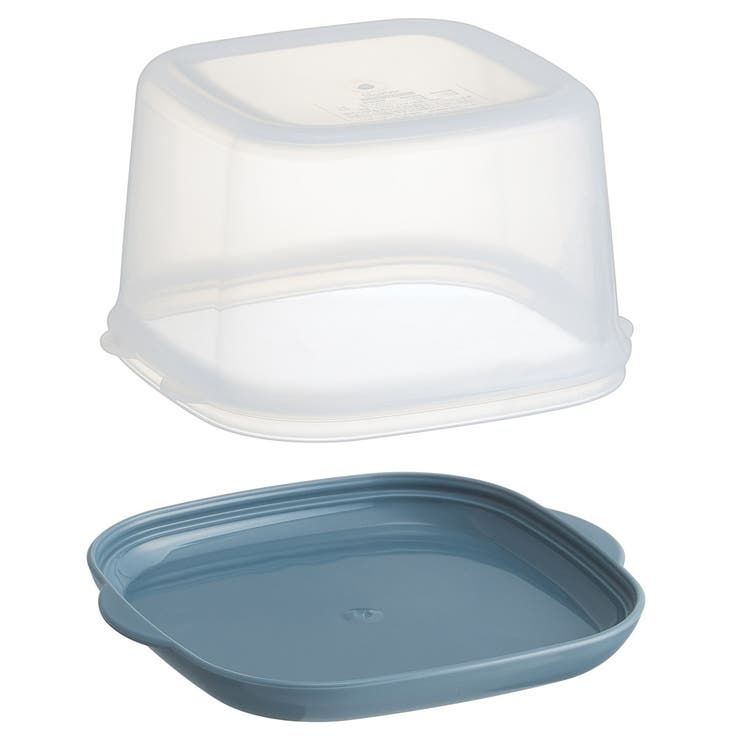 【10％OFFクーポン！9/24(木)1:59まで】Skater 抗菌 2WAY 保存容器 1050ml ケーキ お菓子 マフィン カップケーキ デコレーション スケーター skater PKW10AG アッシュカラー アッシュブルー【食品 保存 容器 shoplistselect-10301402 SHOPLIST サンプル画像3