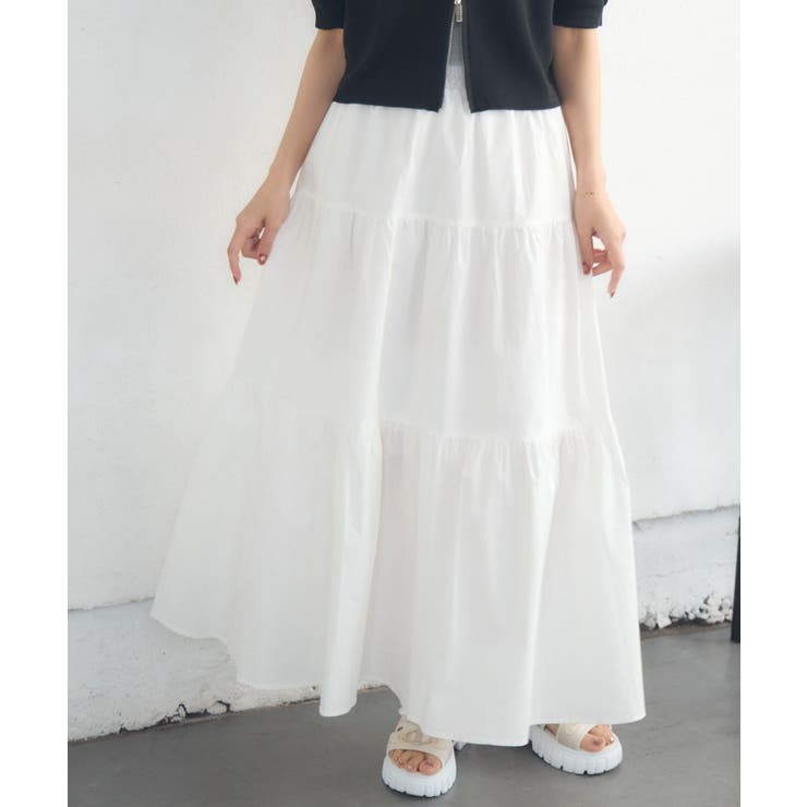 【10％OFFクーポン！3/26(木)1:59まで】RETRO GIRL 切替フレアSK スカート