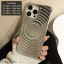 ShopNikoNiko 春新作 MagSafe シルバー スマホケース ma iPhoneケース iPhoneカバー 11 12 13 14 15 16 韓国...