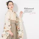 【マラソン期間中 5%OFFクーポン】SOUBIEN 袴セット 卒業式 大学生 小学生 レディース 女の子 モダン 花柄 ベージュ オレンジ 白 牡丹 菊 絵羽...
