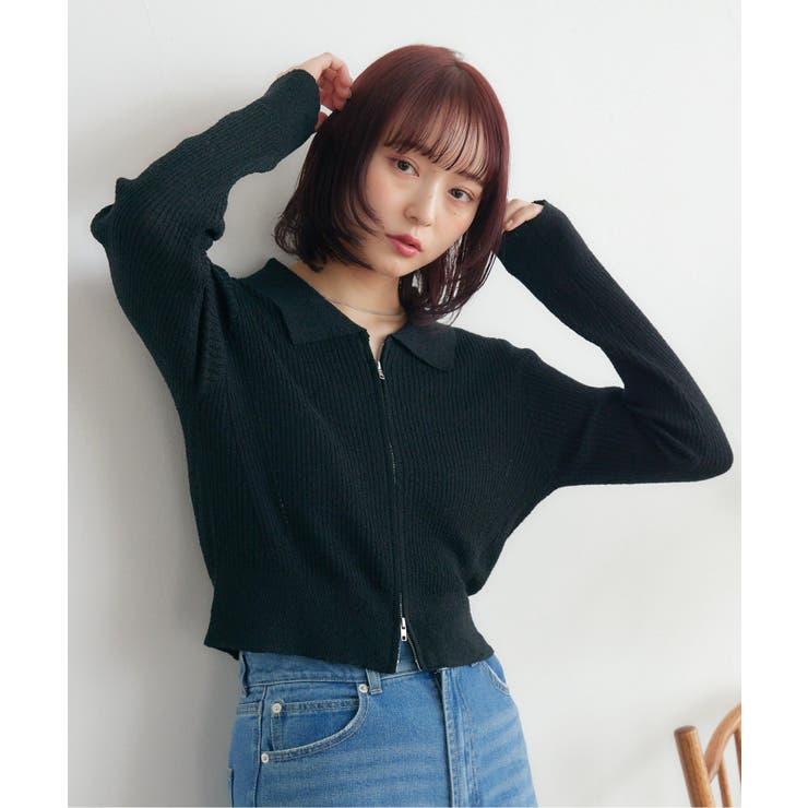 RETRO GIRL ��ZIP������ �ȥåץ�