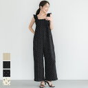 【7/30限定 2点以上で300円OFF】coca シボシャーリングフリルオールインワン レディース パンツ・ズボン